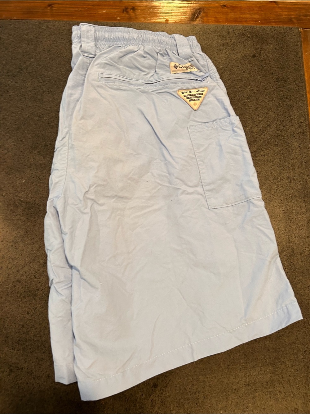 Columbia Men’s Light Blue Athletic Shorts